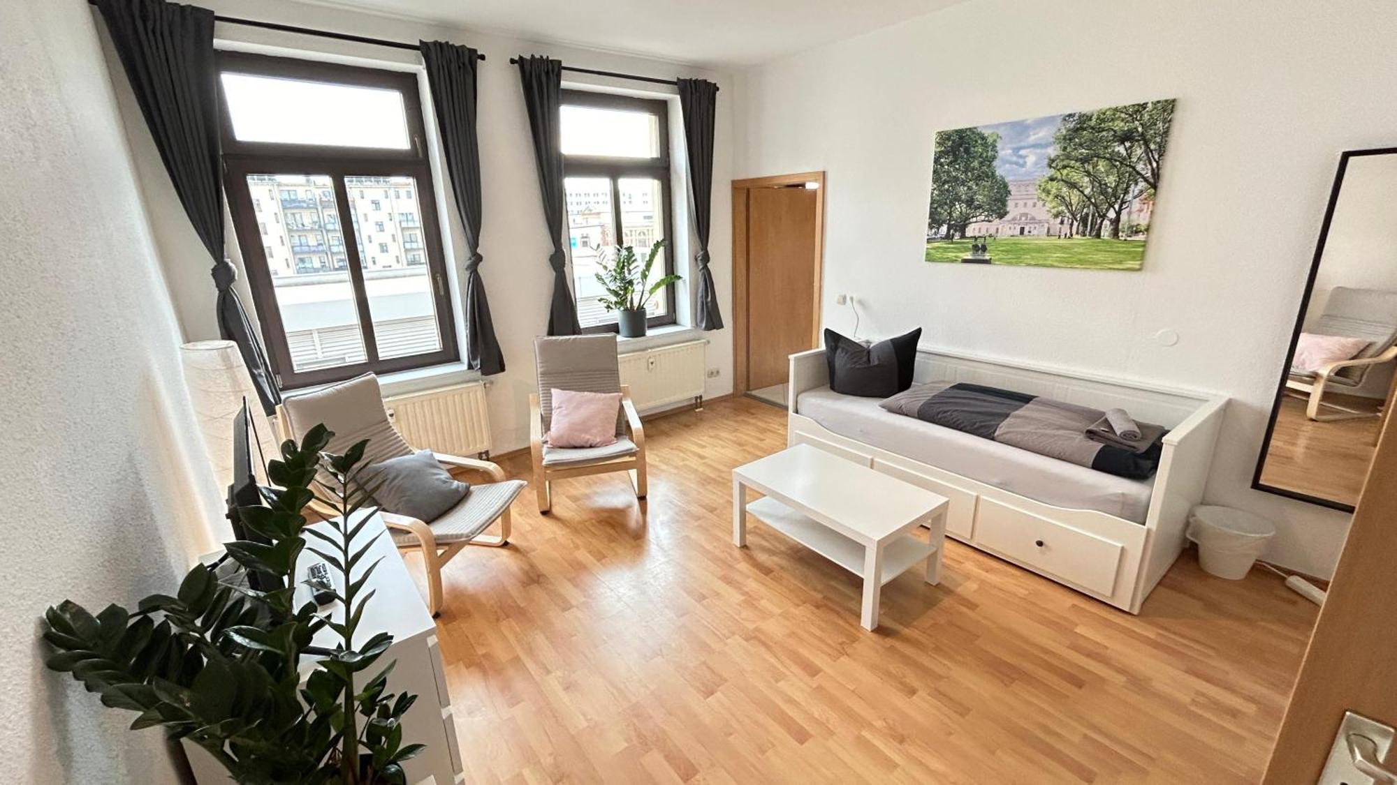 Citywohnungen Halle Am Riebeckplatz Eksteriør billede